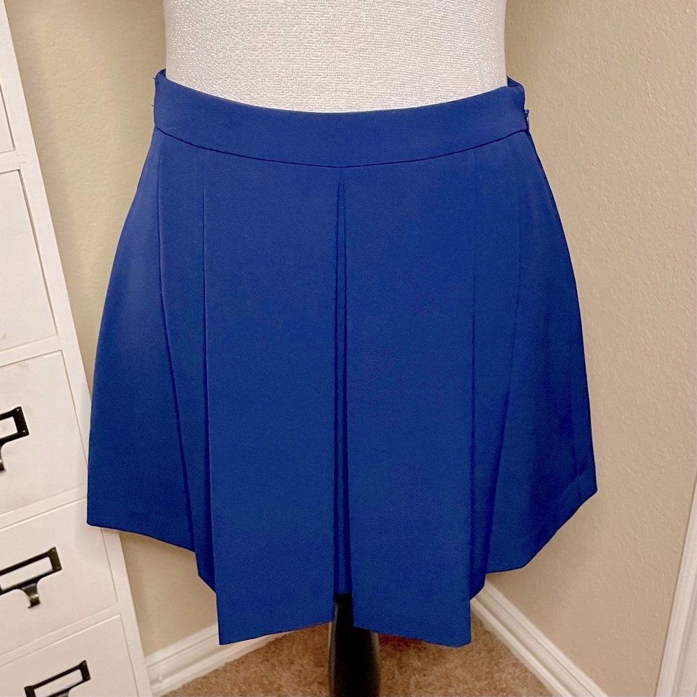 FOREVER 21 : Royal Blue Pleated Skirt